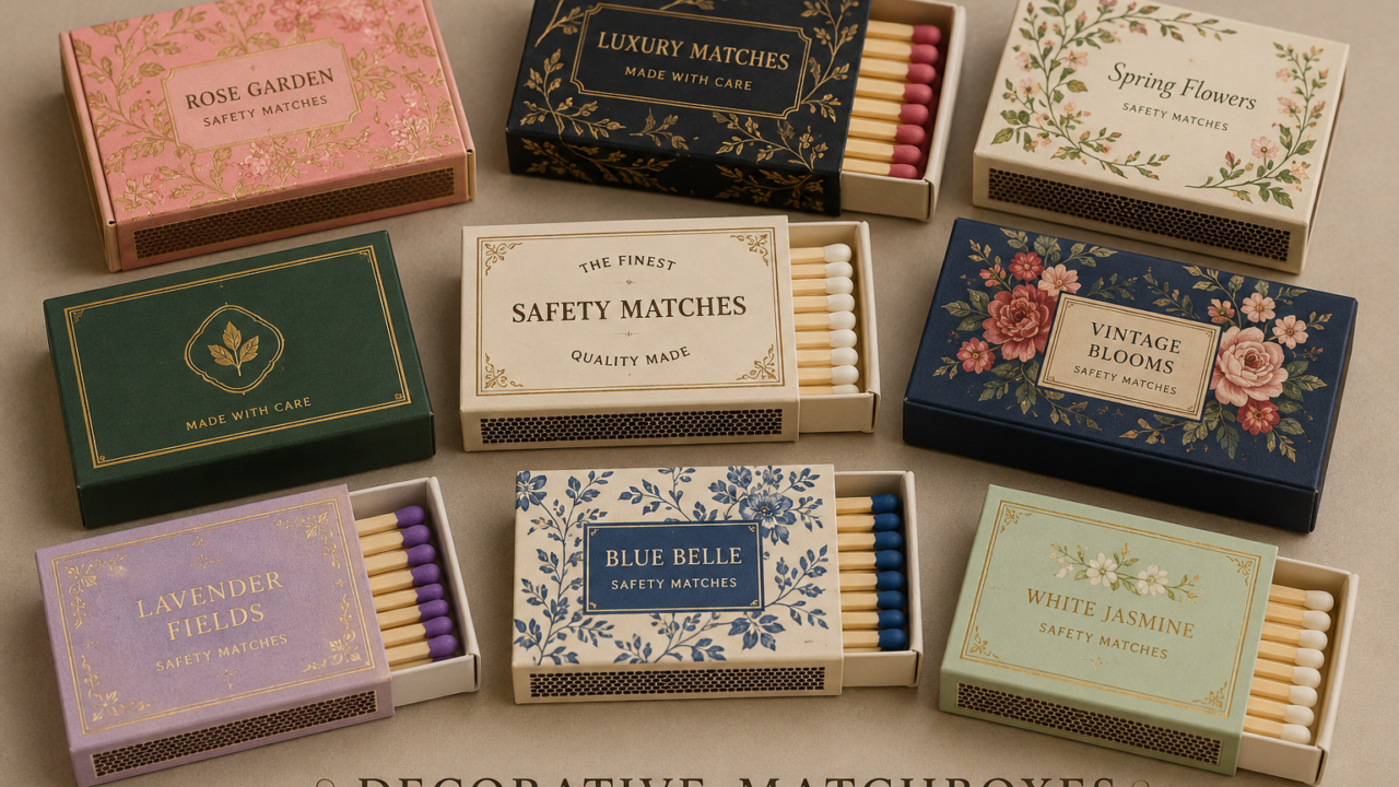 Decorative Matchboxes: Combining Functionality With Attractive Design